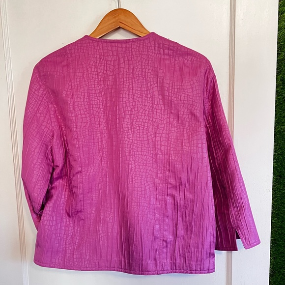 Textured Alfred Dunner Jacket 🌸 - Picture 6 of 7